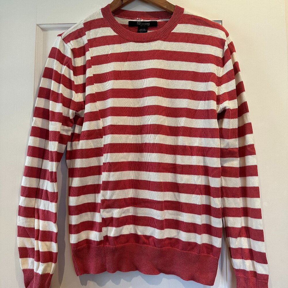 Knit stripped sweater